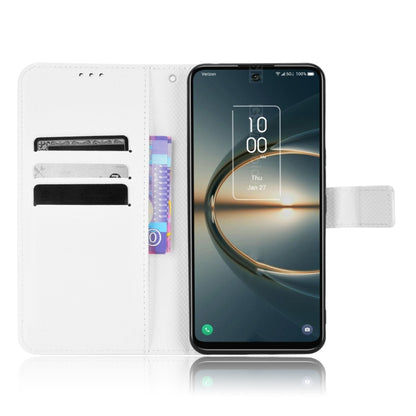 Diamond Texture Leather Phone Case, For TCL 30 XE 5G / 30 V 5G, For vivo Y76 5G, For Wiko Y52, For Wiko Y82, For Doogee S88 Pro / S88 Plus