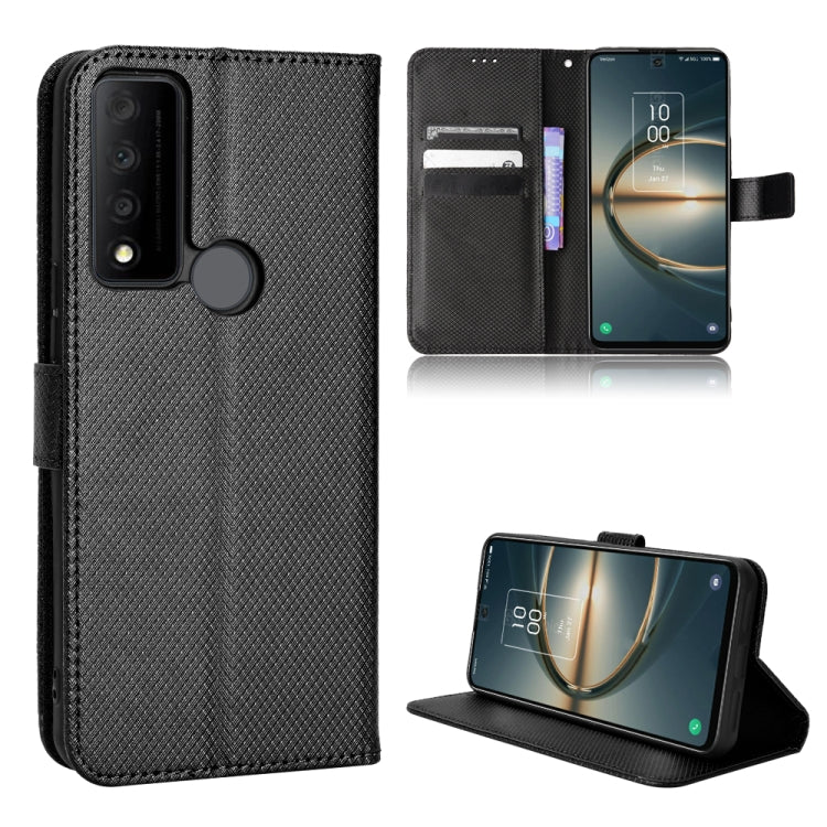 Diamond Texture Leather Phone Case, For TCL 30 XE 5G / 30 V 5G, For vivo Y76 5G, For Wiko Y52, For Wiko Y82, For Doogee S88 Pro / S88 Plus