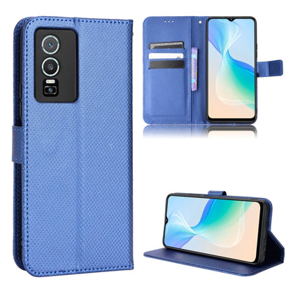 Diamond Texture Leather Phone Case, For TCL 30 XE 5G / 30 V 5G, For vivo Y76 5G, For Wiko Y52, For Wiko Y82, For Doogee S88 Pro / S88 Plus