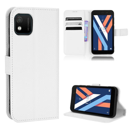 Diamond Texture Leather Phone Case, For TCL 30 XE 5G / 30 V 5G, For vivo Y76 5G, For Wiko Y52, For Wiko Y82, For Doogee S88 Pro / S88 Plus