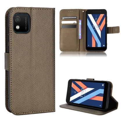 Diamond Texture Leather Phone Case, For TCL 30 XE 5G / 30 V 5G, For vivo Y76 5G, For Wiko Y52, For Wiko Y82, For Doogee S88 Pro / S88 Plus
