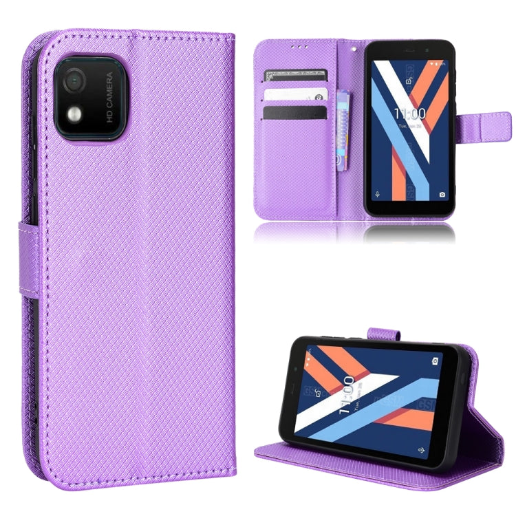 Diamond Texture Leather Phone Case, For TCL 30 XE 5G / 30 V 5G, For vivo Y76 5G, For Wiko Y52, For Wiko Y82, For Doogee S88 Pro / S88 Plus