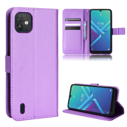 Diamond Texture Leather Phone Case, For TCL 30 XE 5G / 30 V 5G, For vivo Y76 5G, For Wiko Y52, For Wiko Y82, For Doogee S88 Pro / S88 Plus