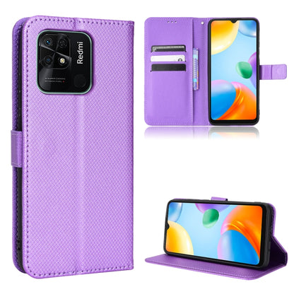 Diamond Texture Leather Phone Case, For Xiaomi Redmi 10C, For Xiaomi Redmi K30 Pro / Poco F2 Pro, For Xiaomi Redmi K40S, For Xiaomi Redmi K50 / K50 Pro