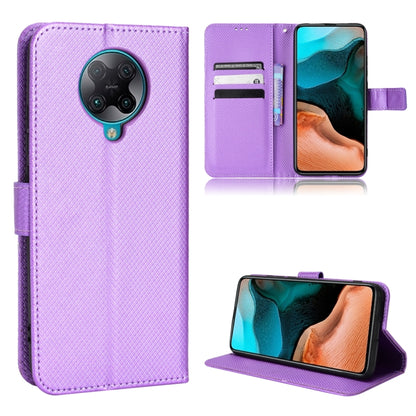 Diamond Texture Leather Phone Case, For Xiaomi Redmi 10C, For Xiaomi Redmi K30 Pro / Poco F2 Pro, For Xiaomi Redmi K40S, For Xiaomi Redmi K50 / K50 Pro