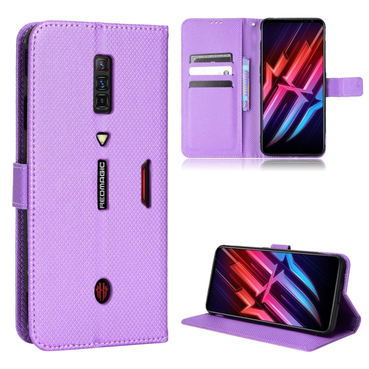 Diamond Texture Leather Phone Case, For ZTE nubia Red Magic 6 / 6 Pro, For Oukitel C23 Pro, For Sony Xperia 5 III, For Xiaomi Mi 10 Ultra