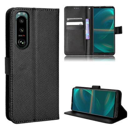 Diamond Texture Leather Phone Case, For ZTE nubia Red Magic 6 / 6 Pro, For Oukitel C23 Pro, For Sony Xperia 5 III, For Xiaomi Mi 10 Ultra