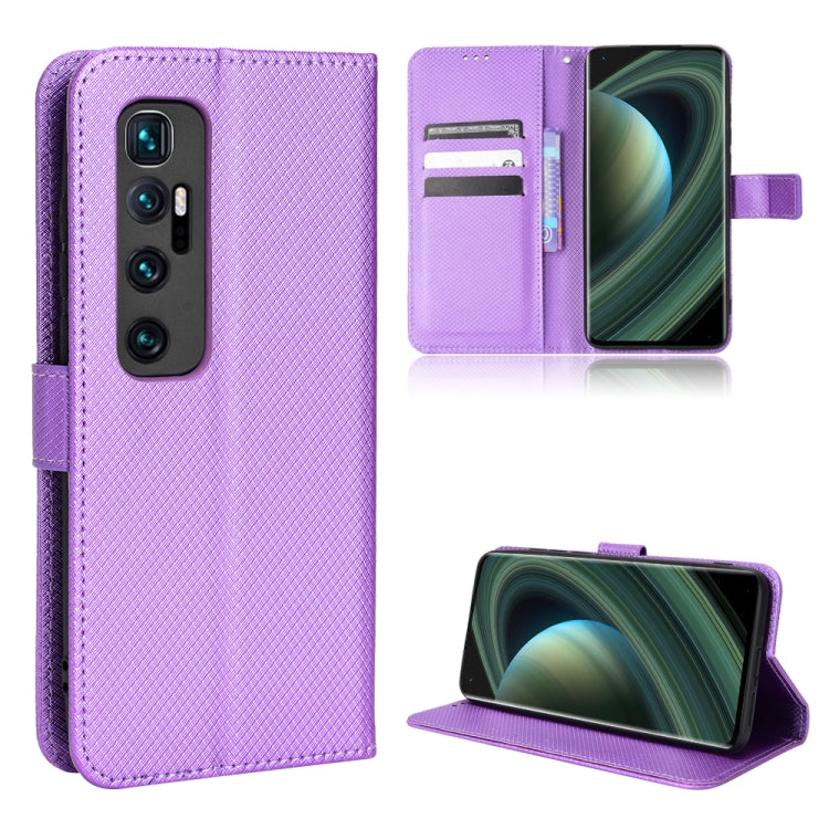 Diamond Texture Leather Phone Case, For ZTE nubia Red Magic 6 / 6 Pro, For Oukitel C23 Pro, For Sony Xperia 5 III, For Xiaomi Mi 10 Ultra