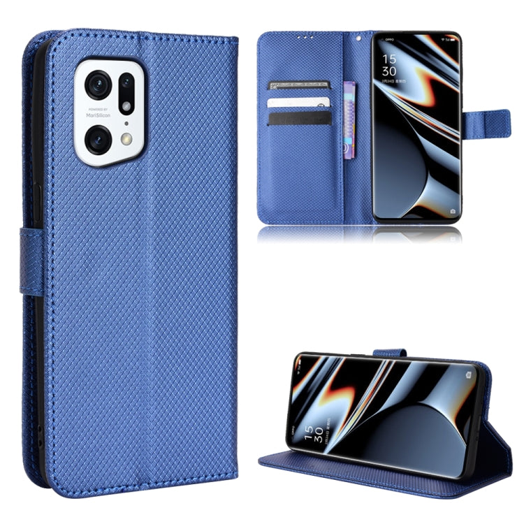 Diamond Texture Leather Phone Case, For OnePlus Nord CE 2 5G, For OPPO A7 / AX7 / A5s / AX5s / A21, For OPPO Find X5 Pro, For OPPO Find X5