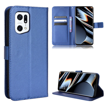 Diamond Texture Leather Phone Case, For OnePlus Nord CE 2 5G, For OPPO A7 / AX7 / A5s / AX5s / A21, For OPPO Find X5 Pro, For OPPO Find X5