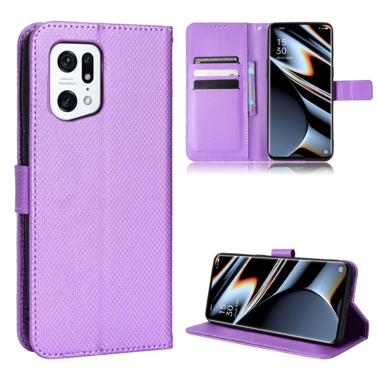 Diamond Texture Leather Phone Case, For OnePlus Nord CE 2 5G, For OPPO A7 / AX7 / A5s / AX5s / A21, For OPPO Find X5 Pro, For OPPO Find X5