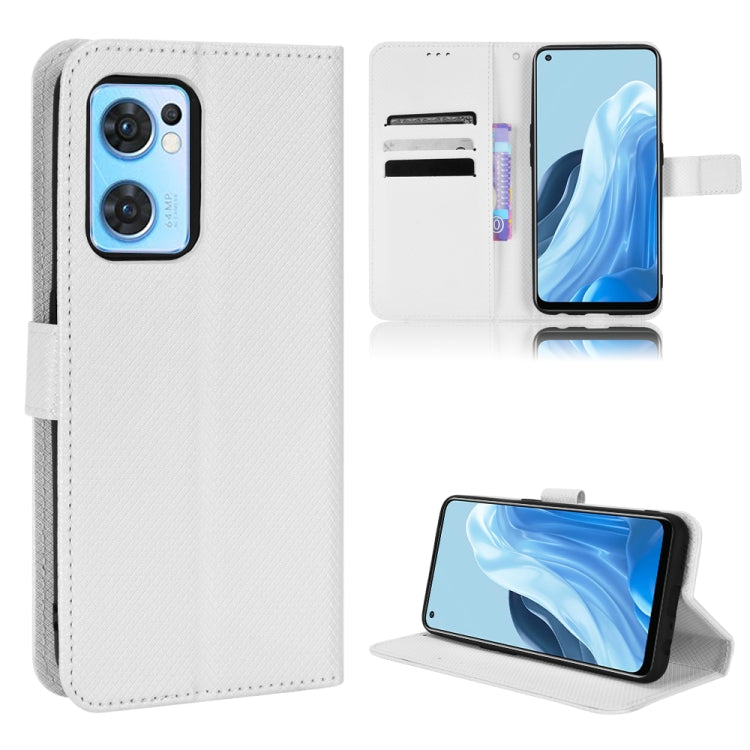 Diamond Texture Leather Phone Case, For OPPO Reno7 5G / Find X5 Lite, For vivo iQOO U5 5G, For Alcatel 1S 2021 / 3L 2021 / TCL 20E / 20Y, For Xiaomi Redmi Note 10 4G / Note 10S