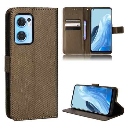 Diamond Texture Leather Phone Case, For OPPO Reno7 5G / Find X5 Lite, For vivo iQOO U5 5G, For Alcatel 1S 2021 / 3L 2021 / TCL 20E / 20Y, For Xiaomi Redmi Note 10 4G / Note 10S