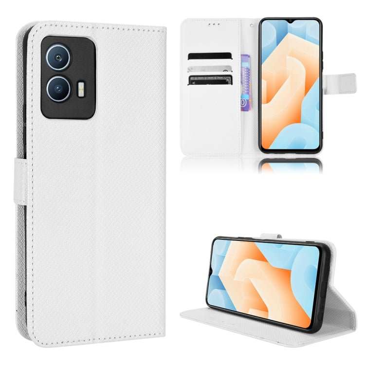 Diamond Texture Leather Phone Case, For OPPO Reno7 5G / Find X5 Lite, For vivo iQOO U5 5G, For Alcatel 1S 2021 / 3L 2021 / TCL 20E / 20Y, For Xiaomi Redmi Note 10 4G / Note 10S