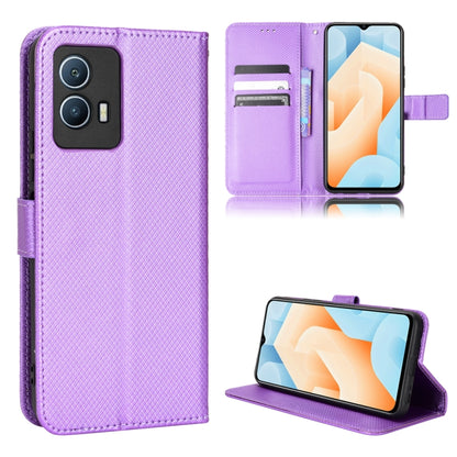 Diamond Texture Leather Phone Case, For OPPO Reno7 5G / Find X5 Lite, For vivo iQOO U5 5G, For Alcatel 1S 2021 / 3L 2021 / TCL 20E / 20Y, For Xiaomi Redmi Note 10 4G / Note 10S