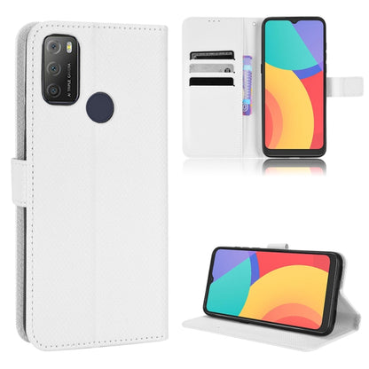 Diamond Texture Leather Phone Case, For OPPO Reno7 5G / Find X5 Lite, For vivo iQOO U5 5G, For Alcatel 1S 2021 / 3L 2021 / TCL 20E / 20Y, For Xiaomi Redmi Note 10 4G / Note 10S