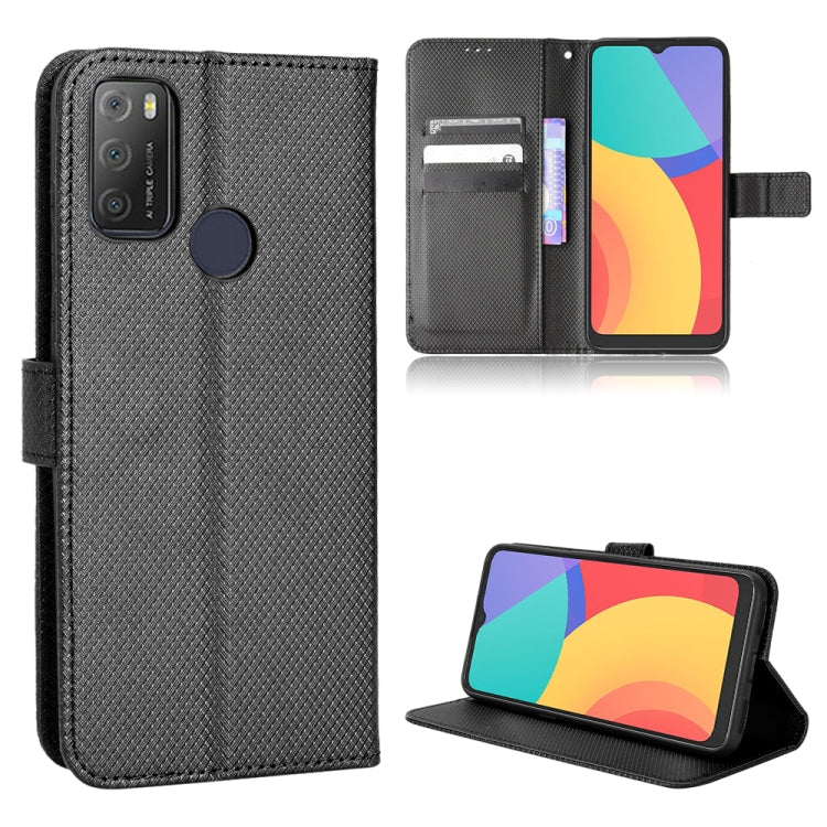 Diamond Texture Leather Phone Case, For OPPO Reno7 5G / Find X5 Lite, For vivo iQOO U5 5G, For Alcatel 1S 2021 / 3L 2021 / TCL 20E / 20Y, For Xiaomi Redmi Note 10 4G / Note 10S