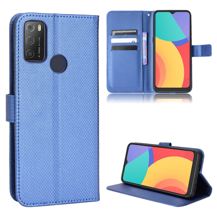 Diamond Texture Leather Phone Case, For OPPO Reno7 5G / Find X5 Lite, For vivo iQOO U5 5G, For Alcatel 1S 2021 / 3L 2021 / TCL 20E / 20Y, For Xiaomi Redmi Note 10 4G / Note 10S