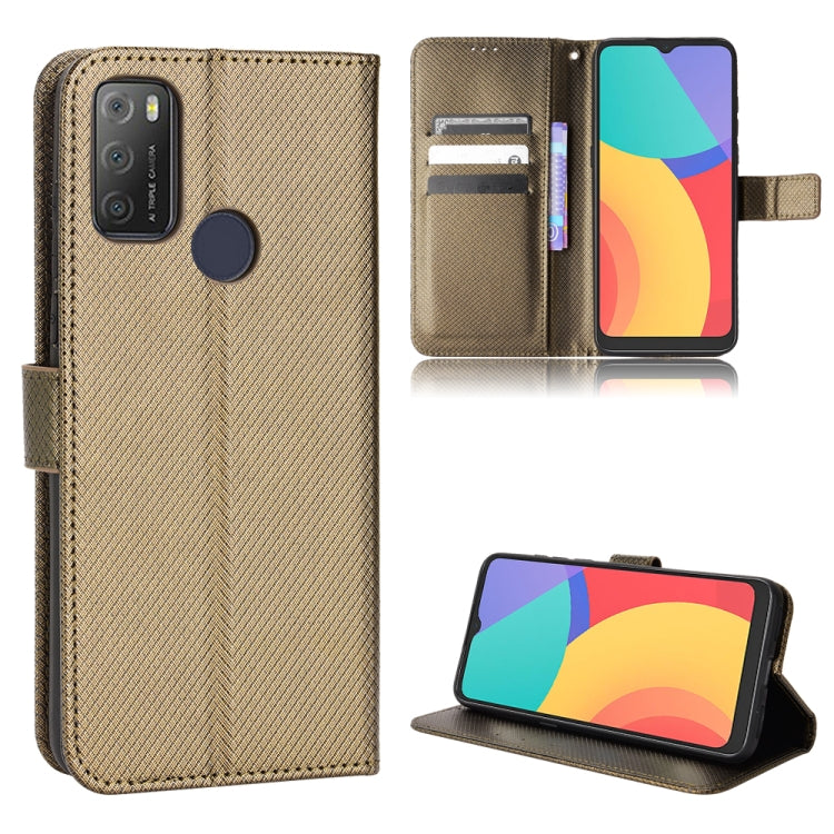 Diamond Texture Leather Phone Case, For OPPO Reno7 5G / Find X5 Lite, For vivo iQOO U5 5G, For Alcatel 1S 2021 / 3L 2021 / TCL 20E / 20Y, For Xiaomi Redmi Note 10 4G / Note 10S