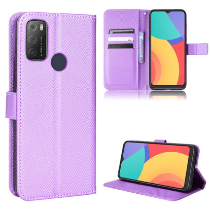 Diamond Texture Leather Phone Case, For OPPO Reno7 5G / Find X5 Lite, For vivo iQOO U5 5G, For Alcatel 1S 2021 / 3L 2021 / TCL 20E / 20Y, For Xiaomi Redmi Note 10 4G / Note 10S