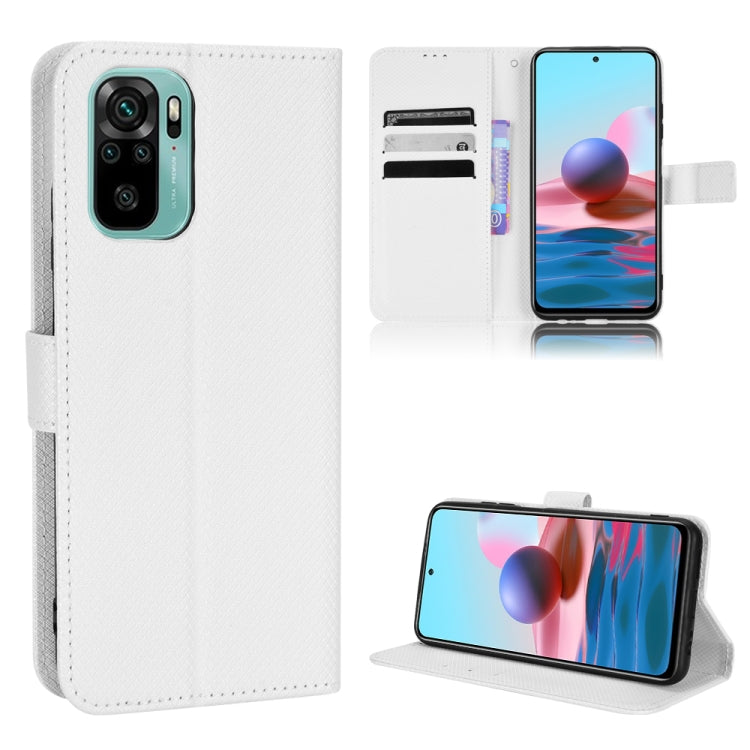 Diamond Texture Leather Phone Case, For OPPO Reno7 5G / Find X5 Lite, For vivo iQOO U5 5G, For Alcatel 1S 2021 / 3L 2021 / TCL 20E / 20Y, For Xiaomi Redmi Note 10 4G / Note 10S