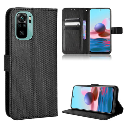Diamond Texture Leather Phone Case, For OPPO Reno7 5G / Find X5 Lite, For vivo iQOO U5 5G, For Alcatel 1S 2021 / 3L 2021 / TCL 20E / 20Y, For Xiaomi Redmi Note 10 4G / Note 10S