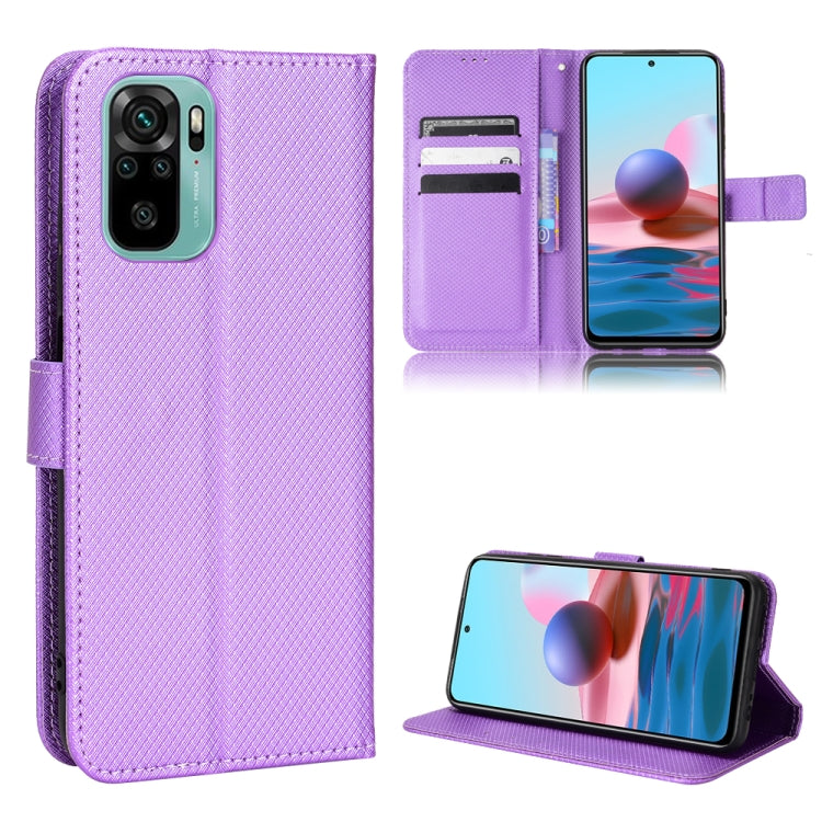 Diamond Texture Leather Phone Case, For OPPO Reno7 5G / Find X5 Lite, For vivo iQOO U5 5G, For Alcatel 1S 2021 / 3L 2021 / TCL 20E / 20Y, For Xiaomi Redmi Note 10 4G / Note 10S
