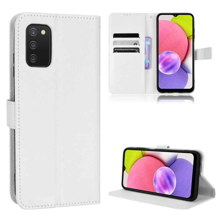 Diamond Texture Leather Phone Case, For Honor X8, For Samsung Galaxy A03s 164.2mm, For Samsung Galaxy A03s 166mm, For Samsung Galaxy S21 Ultra 5G