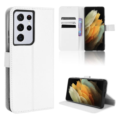 Diamond Texture Leather Phone Case, For Honor X8, For Samsung Galaxy A03s 164.2mm, For Samsung Galaxy A03s 166mm, For Samsung Galaxy S21 Ultra 5G