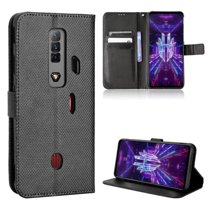 Diamond Texture Leather Phone Case, For ZTE nubia Red Magic 7