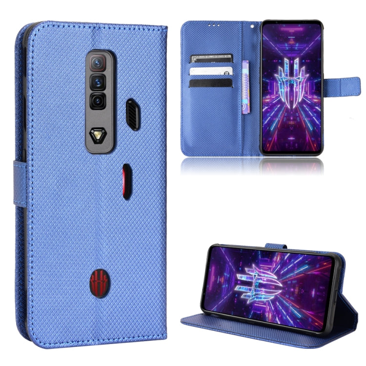 Diamond Texture Leather Phone Case, For ZTE nubia Red Magic 7