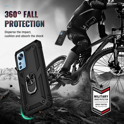 Shockproof TPU + PC Phone Case with Holder, For Xiaomi 12 Pro, For Xiaomi Poco X4 Pro 5G, For Xiaomi Redmi Note 11 Pro, For Motorola Edge 30 Pro, For Google Pixel 6a, For Google Pixel 7, For Google Pixel 7 Pro