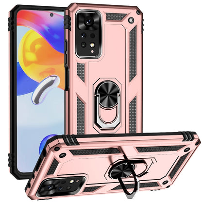 Shockproof TPU + PC Phone Case with Holder, For Xiaomi 12 Pro, For Xiaomi Poco X4 Pro 5G, For Xiaomi Redmi Note 11 Pro, For Motorola Edge 30 Pro, For Google Pixel 6a, For Google Pixel 7, For Google Pixel 7 Pro