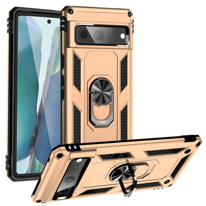 Shockproof TPU + PC Phone Case with Holder, For Xiaomi 12 Pro, For Xiaomi Poco X4 Pro 5G, For Xiaomi Redmi Note 11 Pro, For Motorola Edge 30 Pro, For Google Pixel 6a, For Google Pixel 7, For Google Pixel 7 Pro