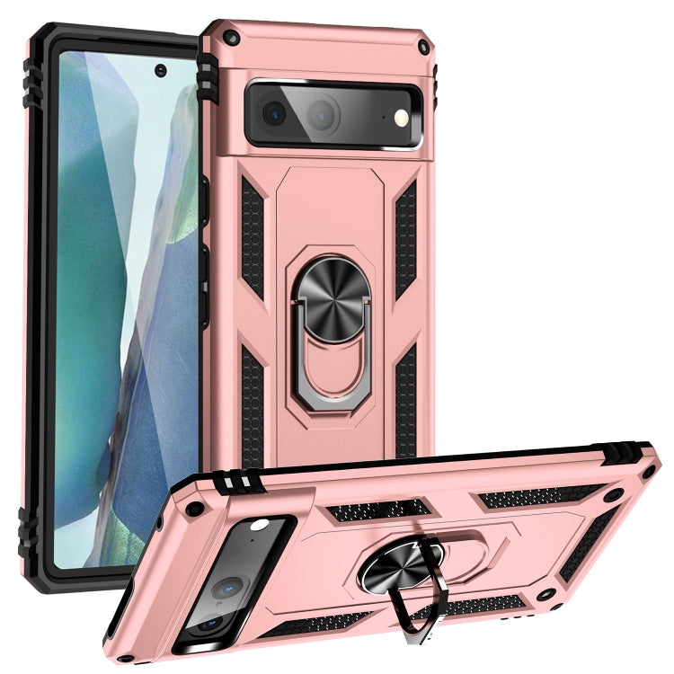 Shockproof TPU + PC Phone Case with Holder, For Xiaomi 12 Pro, For Xiaomi Poco X4 Pro 5G, For Xiaomi Redmi Note 11 Pro, For Motorola Edge 30 Pro, For Google Pixel 6a, For Google Pixel 7, For Google Pixel 7 Pro