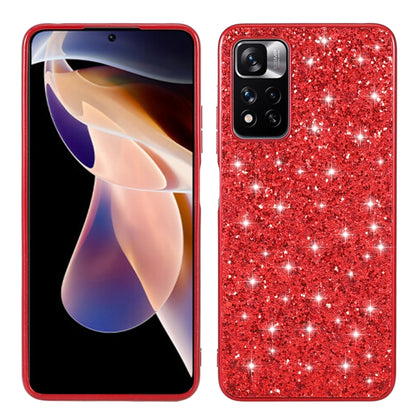 Glitter Powder Shockproof TPU Phone Case, For Xiaomi Redmi Note 11 Pro, For iPhone SE 2022 / SE 2020, For Samsung Galaxy A13 4G, For Samsung Galaxy A23, For Samsung Galaxy A53 5G