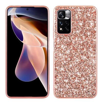 Glitter Powder Shockproof TPU Phone Case, For Xiaomi Redmi Note 11 Pro, For iPhone SE 2022 / SE 2020, For Samsung Galaxy A13 4G, For Samsung Galaxy A23, For Samsung Galaxy A53 5G