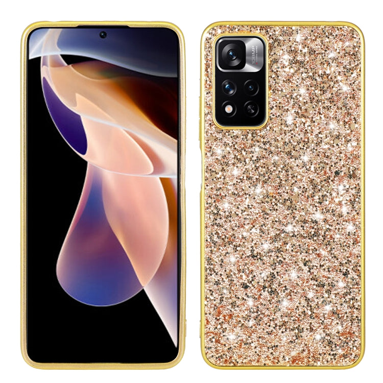 Glitter Powder Shockproof TPU Phone Case, For Xiaomi Redmi Note 11 Pro, For iPhone SE 2022 / SE 2020, For Samsung Galaxy A13 4G, For Samsung Galaxy A23, For Samsung Galaxy A53 5G