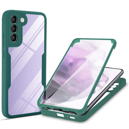 Acrylic + TPU 360 Degrees Full Coverage Shockproof Phone Case, For Samsung Galaxy A10s, For Samsung Galaxy A12, For Samsung Galaxy M52 5G, For Samsung Galaxy S22 5G