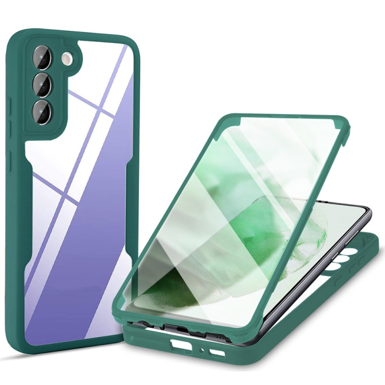 Acrylic + TPU 360 Degrees Full Coverage Shockproof Phone Case, For Samsung Galaxy S22+ 5G, For Samsung Galaxy S22 Ultra 5G, For Samsung Galaxy A21s, For Samsung Galaxy A22 4G