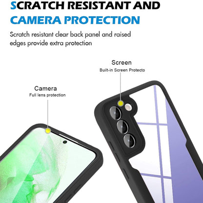 Acrylic + TPU 360 Degrees Full Coverage Shockproof Phone Case, For Samsung Galaxy S22+ 5G, For Samsung Galaxy S22 Ultra 5G, For Samsung Galaxy A21s, For Samsung Galaxy A22 4G
