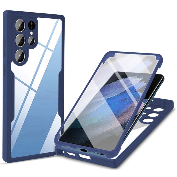 Acrylic + TPU 360 Degrees Full Coverage Shockproof Phone Case, For Samsung Galaxy S22+ 5G, For Samsung Galaxy S22 Ultra 5G, For Samsung Galaxy A21s, For Samsung Galaxy A22 4G