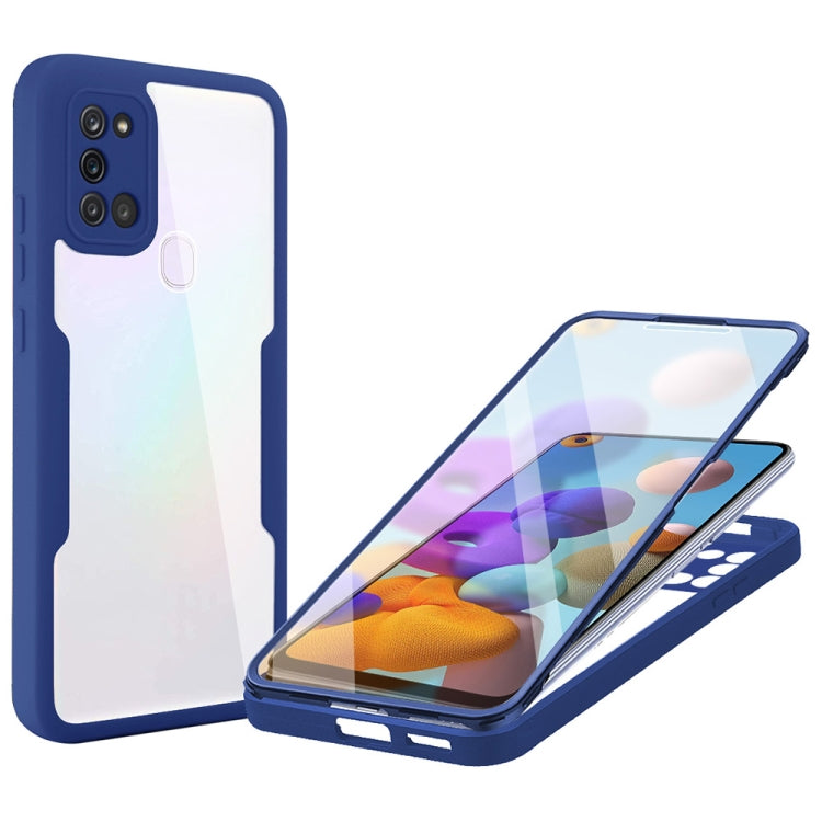 Acrylic + TPU 360 Degrees Full Coverage Shockproof Phone Case, For Samsung Galaxy S22+ 5G, For Samsung Galaxy S22 Ultra 5G, For Samsung Galaxy A21s, For Samsung Galaxy A22 4G