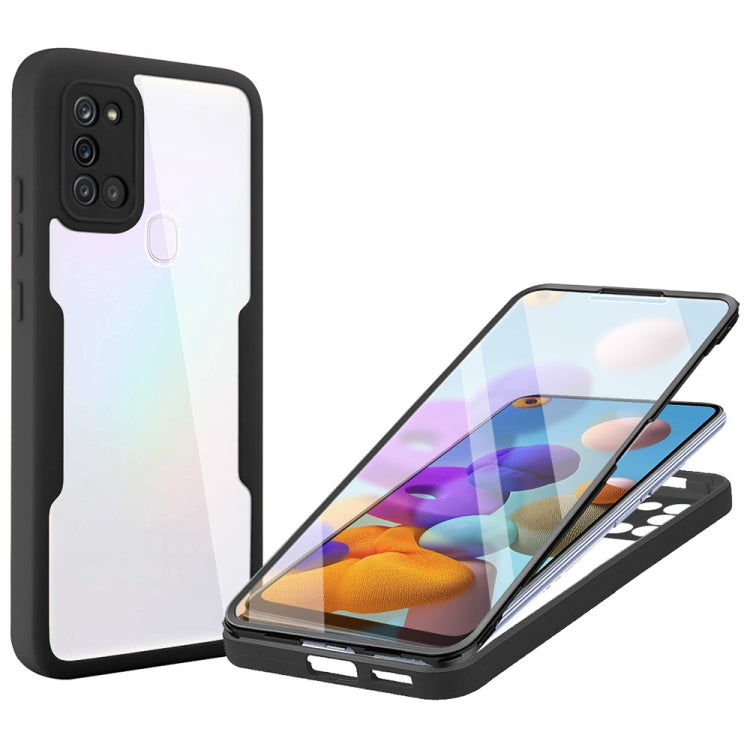 Acrylic + TPU 360 Degrees Full Coverage Shockproof Phone Case, For Samsung Galaxy S22+ 5G, For Samsung Galaxy S22 Ultra 5G, For Samsung Galaxy A21s, For Samsung Galaxy A22 4G