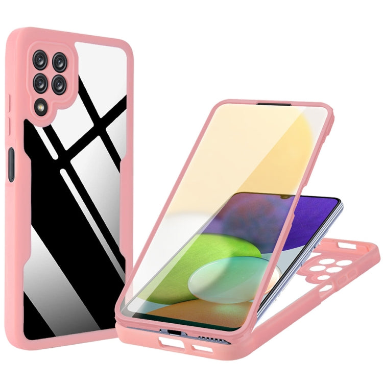 Acrylic + TPU 360 Degrees Full Coverage Shockproof Phone Case, For Samsung Galaxy S22+ 5G, For Samsung Galaxy S22 Ultra 5G, For Samsung Galaxy A21s, For Samsung Galaxy A22 4G