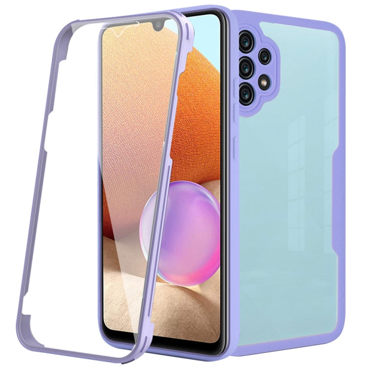Acrylic + TPU 360 Degrees Full Coverage Shockproof Phone Case, For Samsung Galaxy A32, For OPPO A16 / A55 5G, For Xiaomi 12 5G, For Xiaomi 12 Pro 5G