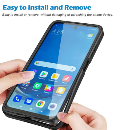 Acrylic + TPU 360 Degrees Full Coverage Shockproof Phone Case, For Xiaomi Redmi  K40, For Xiaomi Redmi Note 11 4G Global, For Xiaomi Poco X3 NFC / X3