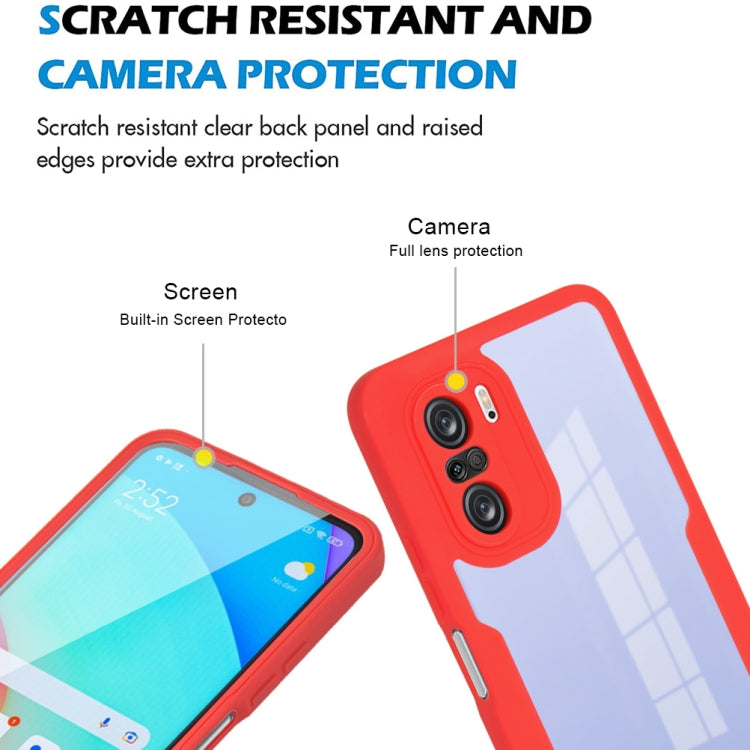 Acrylic + TPU 360 Degrees Full Coverage Shockproof Phone Case, For Xiaomi Redmi  K40, For Xiaomi Redmi Note 11 4G Global, For Xiaomi Poco X3 NFC / X3