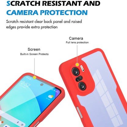 Acrylic + TPU 360 Degrees Full Coverage Shockproof Phone Case, For Xiaomi Redmi  K40, For Xiaomi Redmi Note 11 4G Global, For Xiaomi Poco X3 NFC / X3