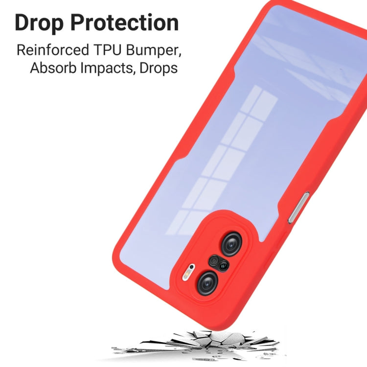 Acrylic + TPU 360 Degrees Full Coverage Shockproof Phone Case, For Xiaomi Redmi  K40, For Xiaomi Redmi Note 11 4G Global, For Xiaomi Poco X3 NFC / X3